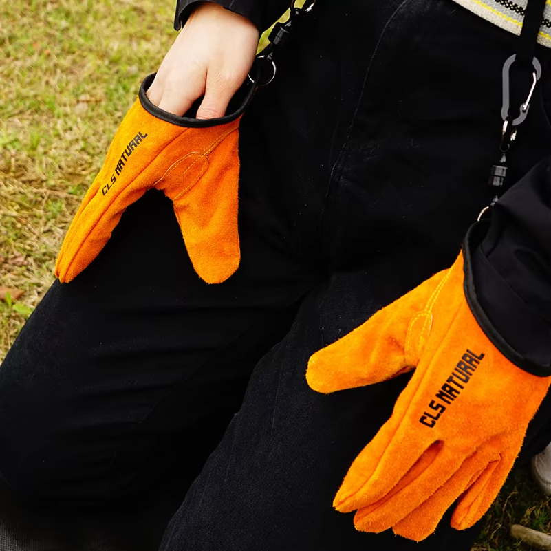 Heat Resistant BBQ Gloves, Cow - огляд і ціна Heat Resistant Glove