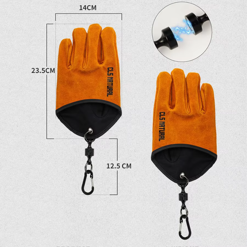 Heat Resistant BBQ Gloves, Cow - огляд і ціна Heat Resistant Glove