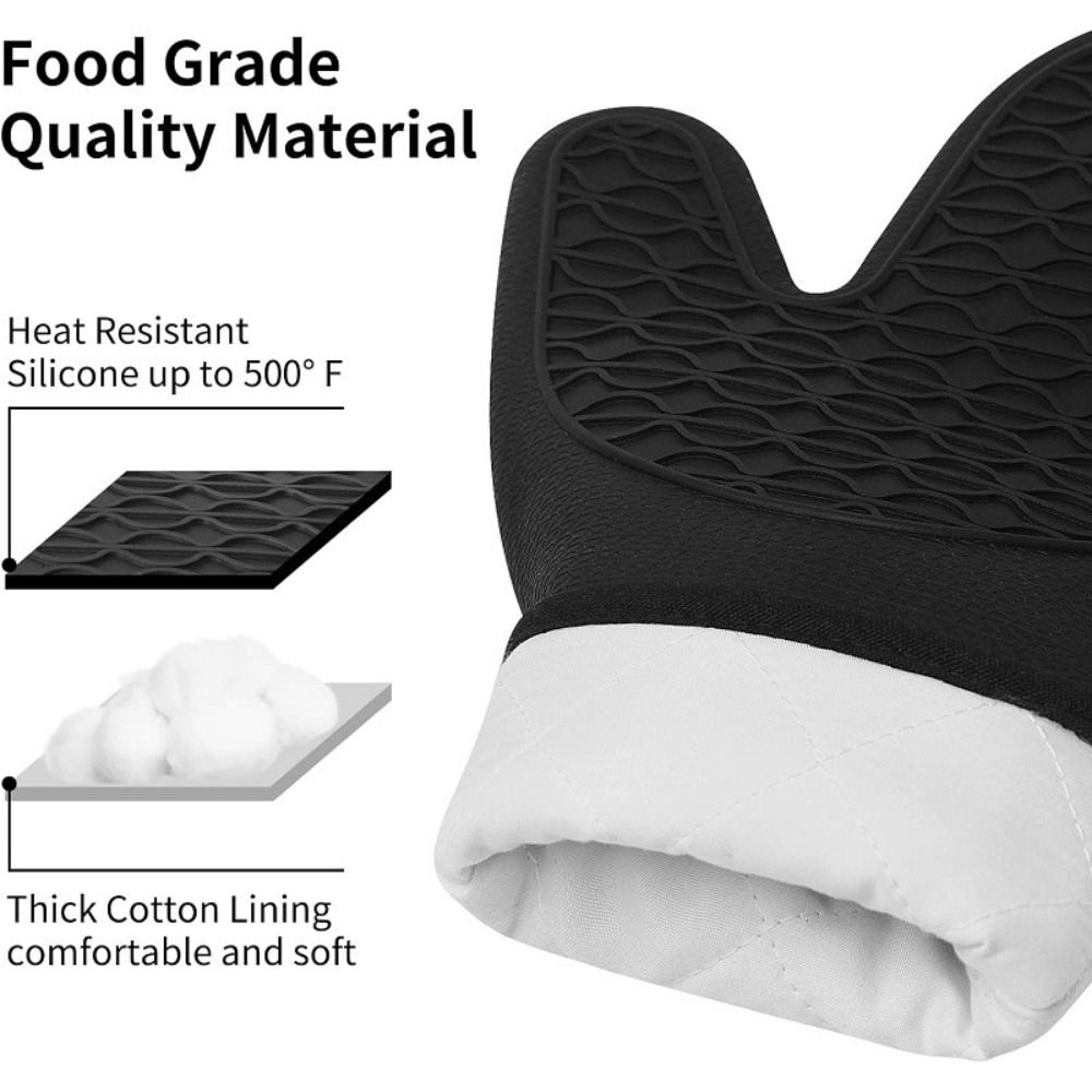 Food Grade Silicone Oven Mitts - огляд і ціна Oven Mitt Silicone