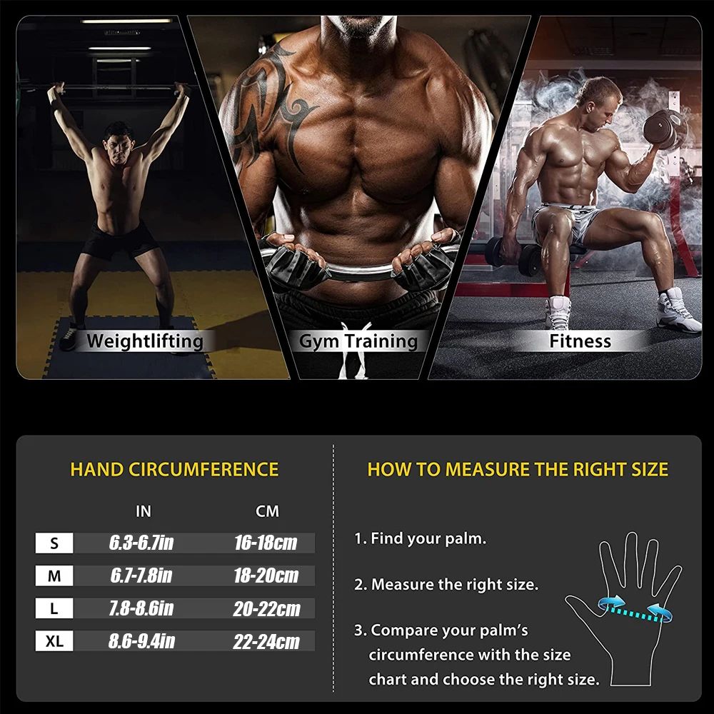 1Pair Half Finger Gym Fitness  - огляд і ціна Workout Glove Gym