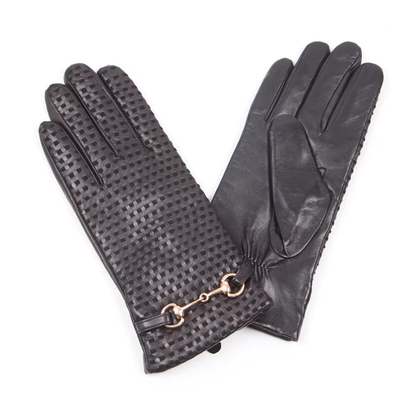 Autumn Winter Real Leather Glo - огляд і ціна Wool Glove Lined