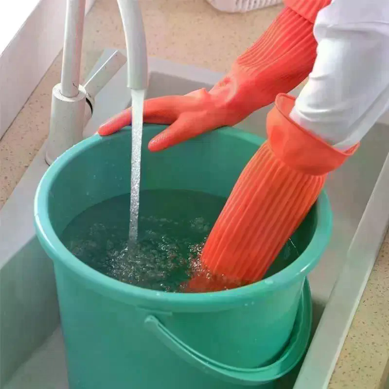 Long Reusable Rubber Dishwashi - огляд і ціна Dish Glove Rubber
