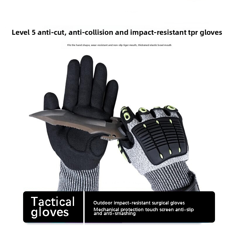 Level 5 Cut Resistant Gloves T - огляд і ціна Work Glove Impact