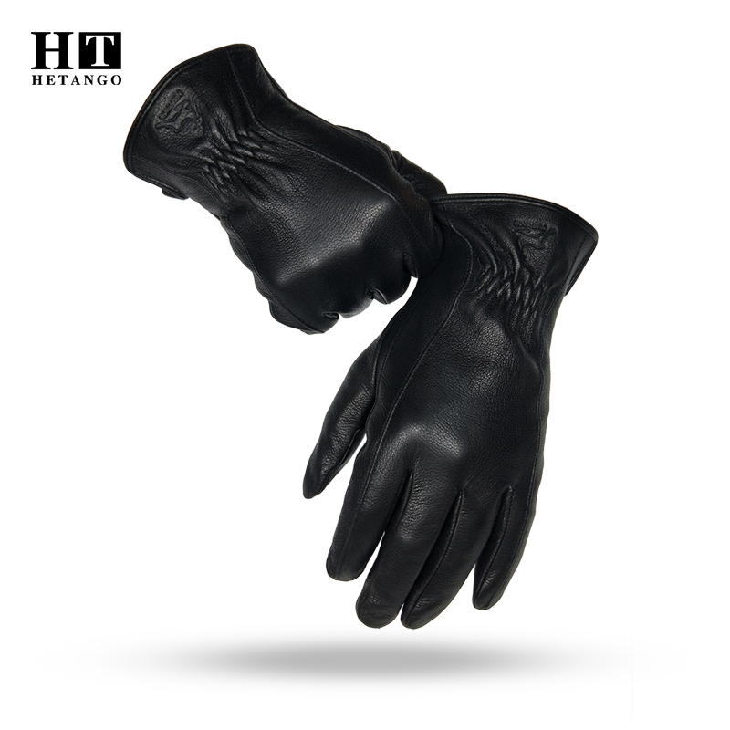  Winter Men's Black Buckskin  - огляд і ціна Wool Glove Lined