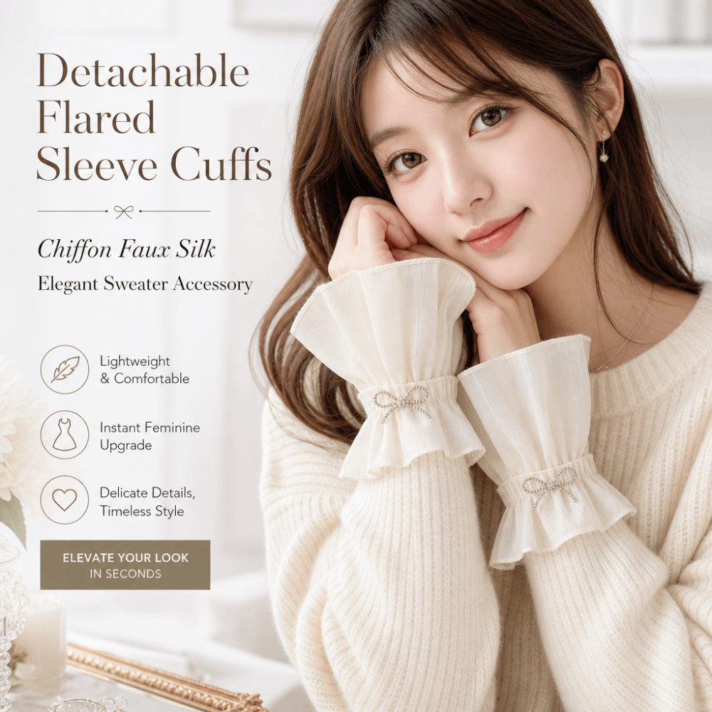 Ruched Pleated Detachable Cuff - огляд і ціна Fingerless Glove Knit