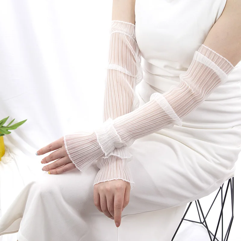 Summer Long Fingerless Gloves  - огляд і ціна Fingerless Glove Knit