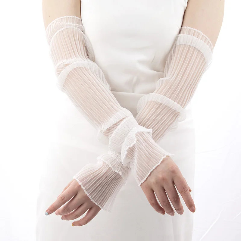Summer Long Fingerless Gloves  - огляд і ціна Fingerless Glove Knit