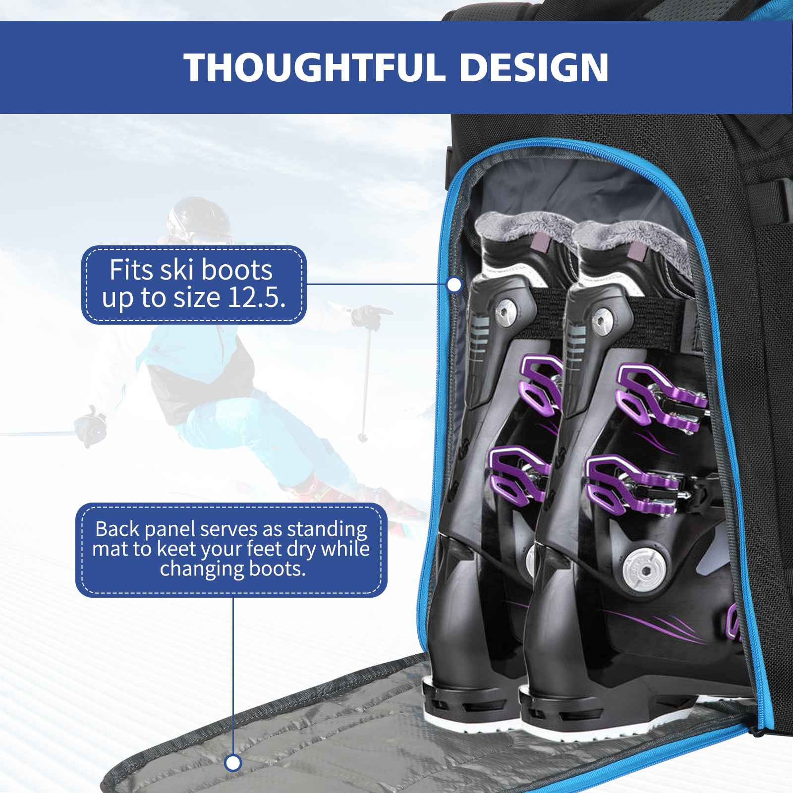 Large Capacity Ski Boot Bag Ba - огляд і ціна Ski Glove Waterproof